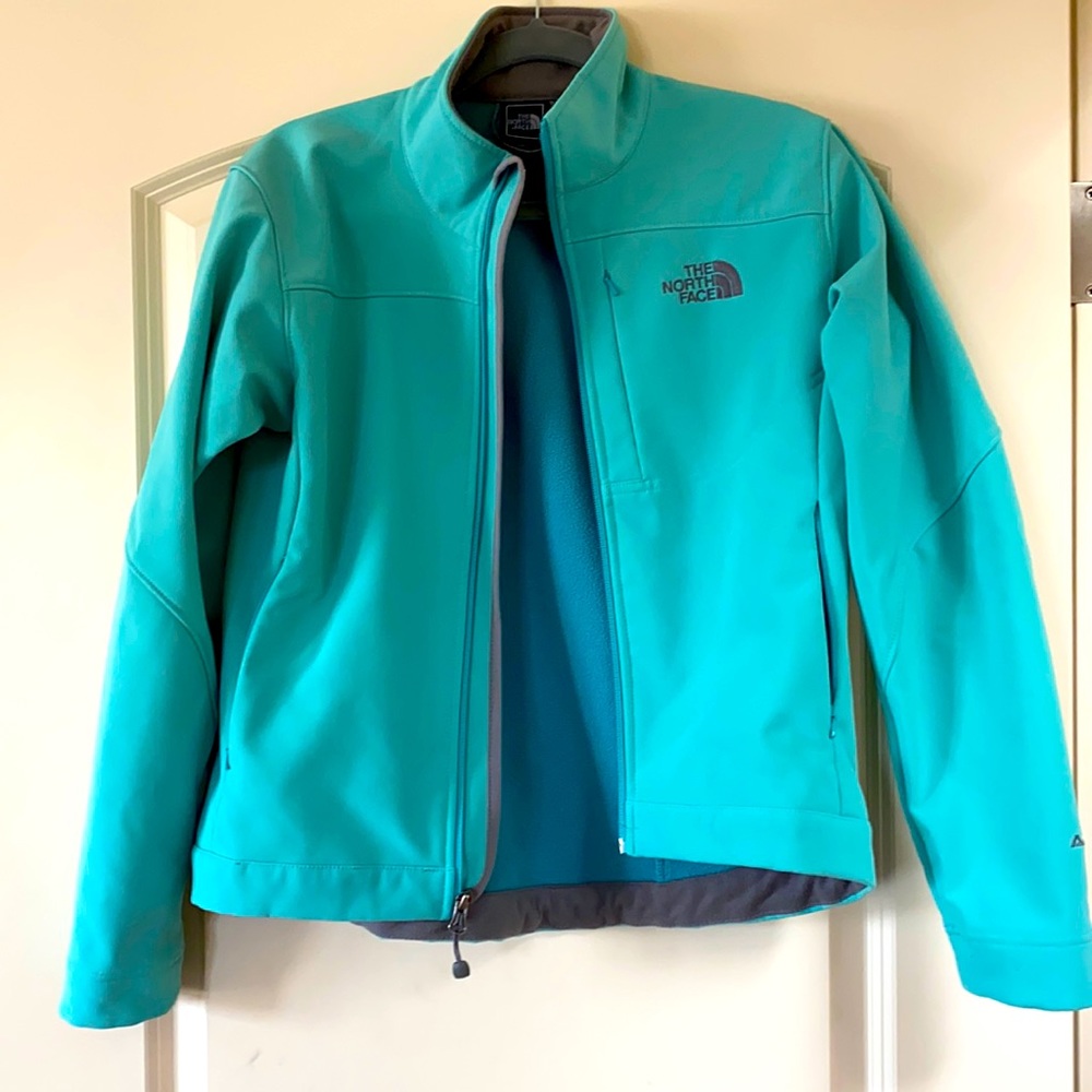 THE NORTH FACE women’s turquoise color size S jacket